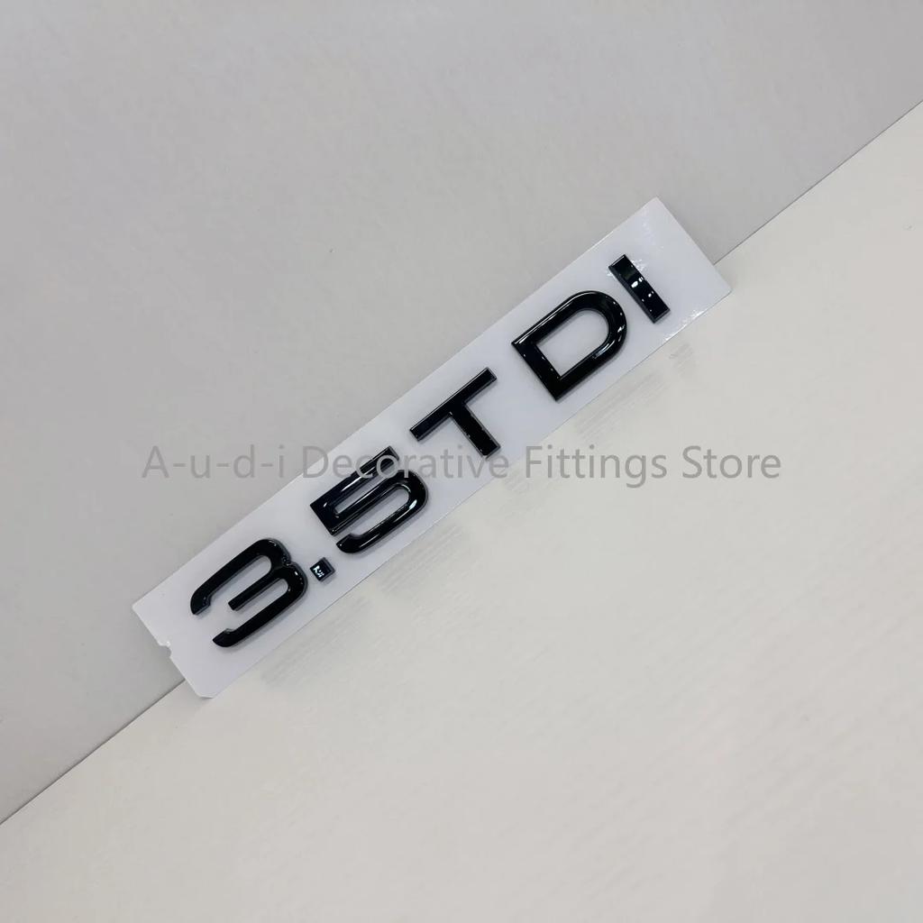 2026 Hot 3D ABS black TDI logo letter 1.9 2.0 2.5 3.0 4.0 5.0 TDI 30 35 40 45 50 55 TDI is suitable for Audi A3 A4 A5 A7 A8Q2 Q3 Q5 Q7 Q8