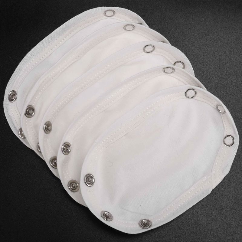 A71Z 10 szt. Unisex Romper dla niemowląt Dzieci Partner Super Praktyczny Body Kombinezon Romper na pieluchy Wydłużacz Folia Wydłużająca(Biały)