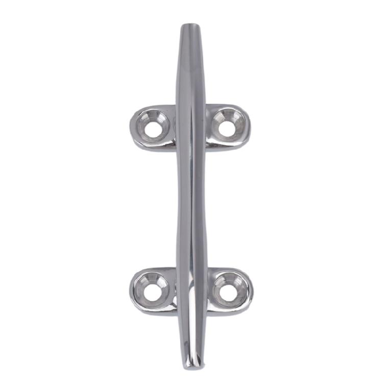 Marine Hardware Boat Cleat 2 Pack, 316 Stainless Steel Screw Mount Dock Cleat for Mooring and Deck Tie-Down Use