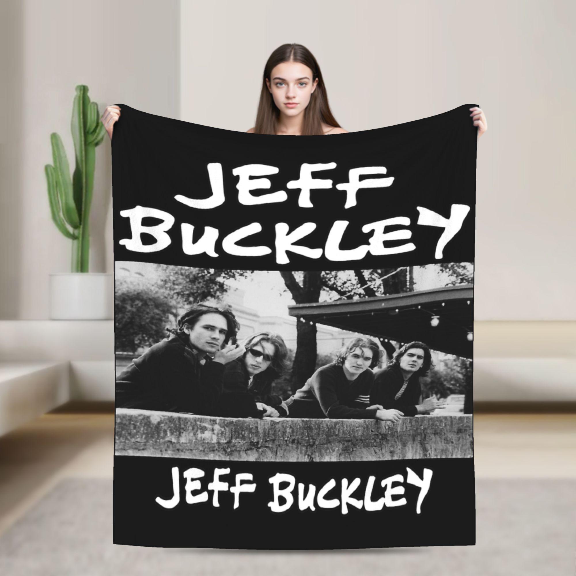 Jeff Buckley Music Blanket Fleece Spring Autumn Portable Warm Throw Blanket for Home Outdoor Bedspreads 75X95CM