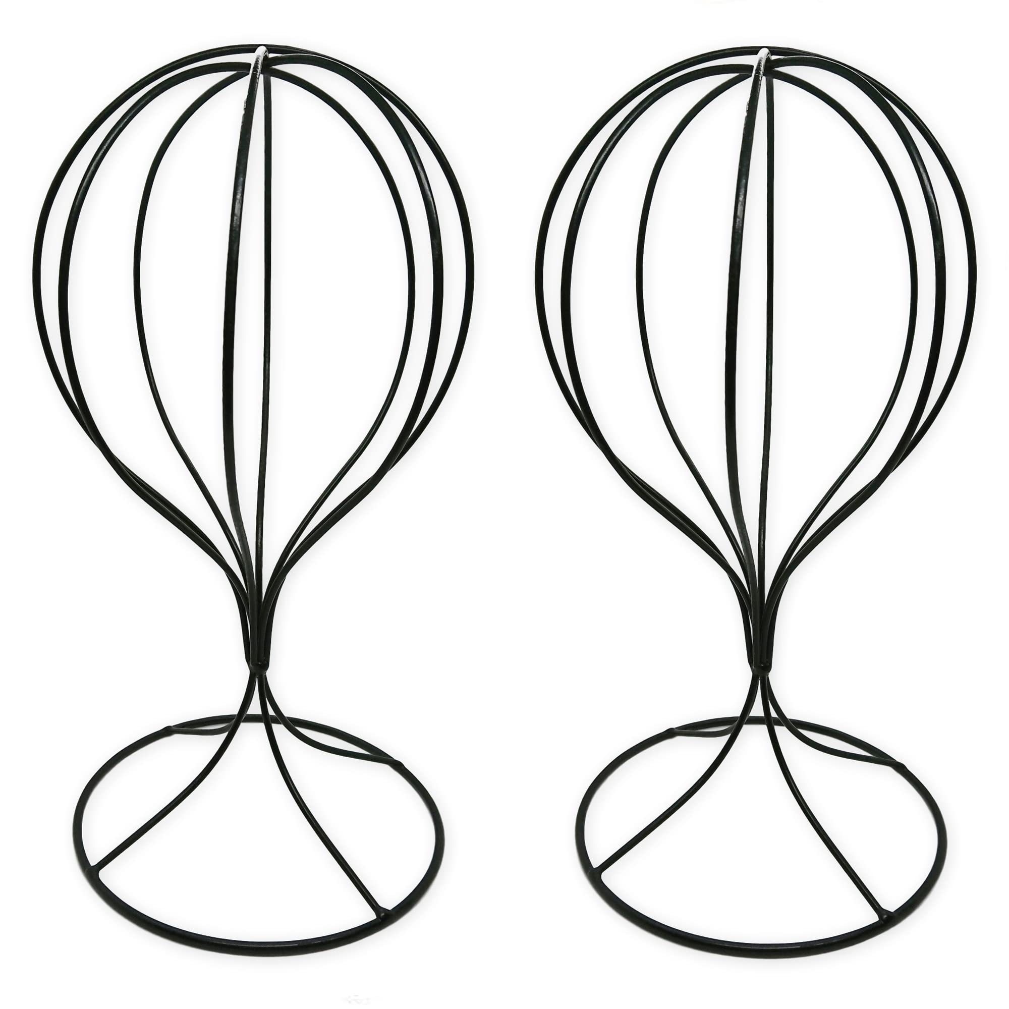 

Железная Шляпа Шляпа Парик Легкий и Стильный Набор из (Опле) Стойка, Стойка, Стойка, (Черный, 2)