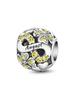 Copper Metal December Birthday Zircon Pendant Bead Component Charm Bead Component Ball Ideal Designed For Bracelets Do It Yourself Designed For