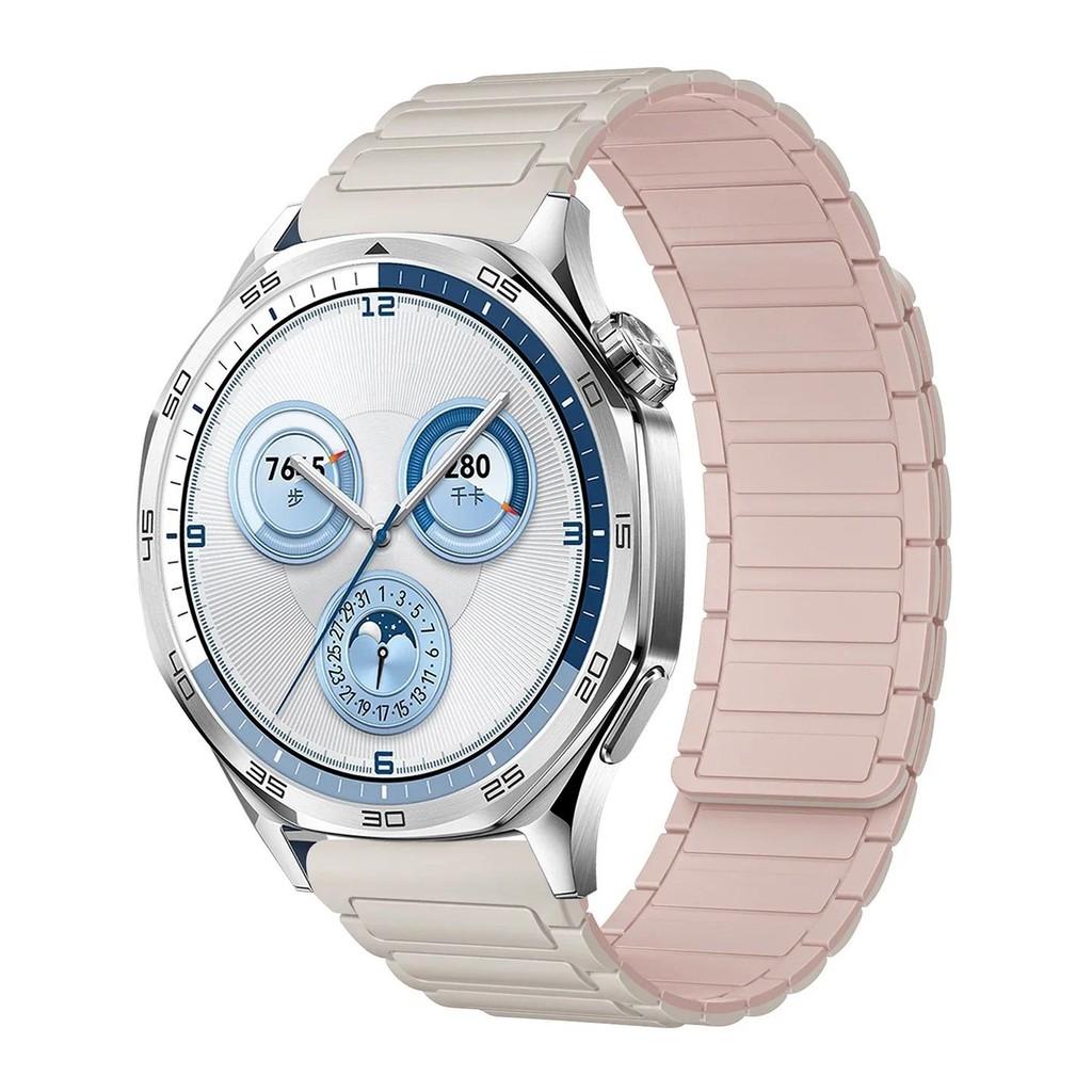18mm 20mm 22mm Magnetic Band For Huawei Watch GT5/4/3Pro 46mm 4/3Pro Soft Silicone Loop Strap For Amazfit Balance GTR 4/3/2 47mm
