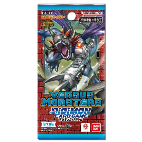 BANDAI Digimon Card Game Extra Booster VERSUS MONSTERS [EX-09] (BOX) 24 Packs