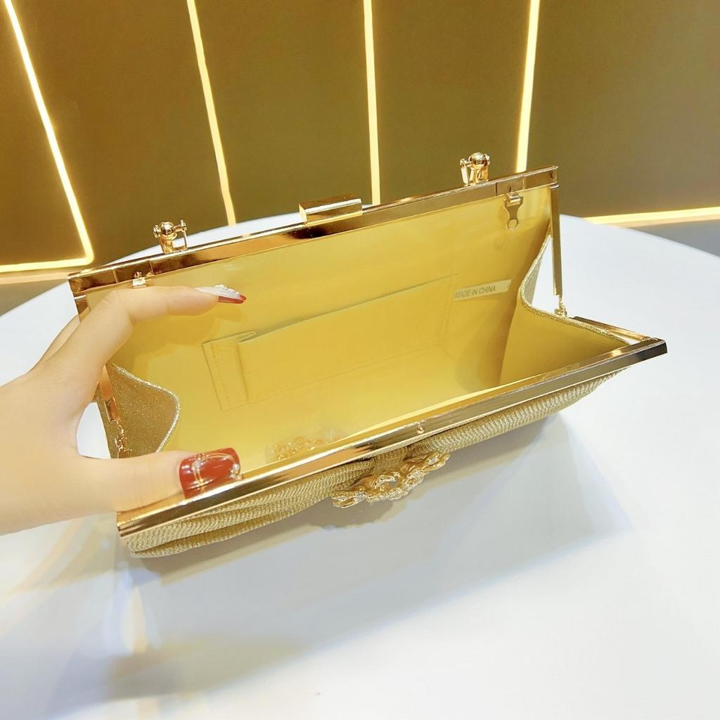 New Elegant Evening Bag for Women,Stylish Party Clutch Shoulder Handbag