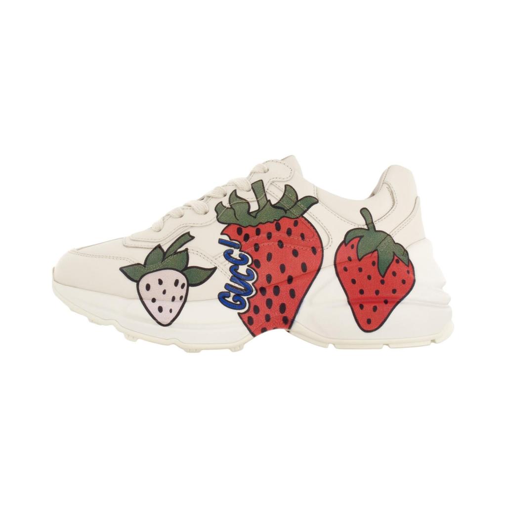 Gucci Rhyton GUCCI Strawberry Sneakers Women's 576963 DRW00 9522
