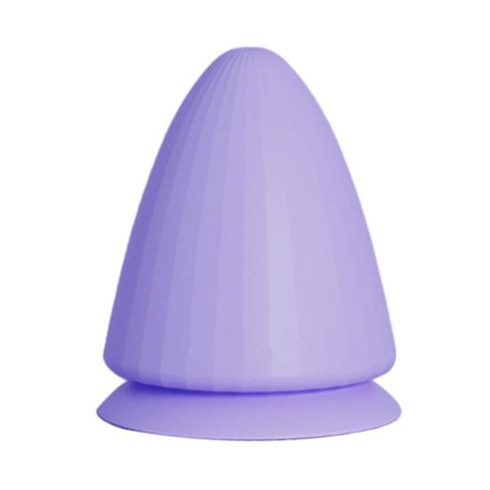 Silicone Fascia Ball with Suction Cup Compact Size Portable Muscle Pain Tension Relief Deep-Tissue Massage Ball