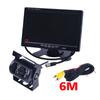 DC 12-24V Bus Truck Parking Camera Monitor Assistance System HD 7 Inch Car Monitors With Rear View Camera RCA Video Cable