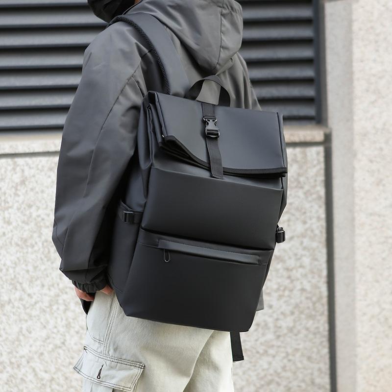 Schoolbag Fashionable Casual Student Backpack 1011 Summer Trendy New Outdoor Commuting Niche Backpack Boys' Lightweight Backpack