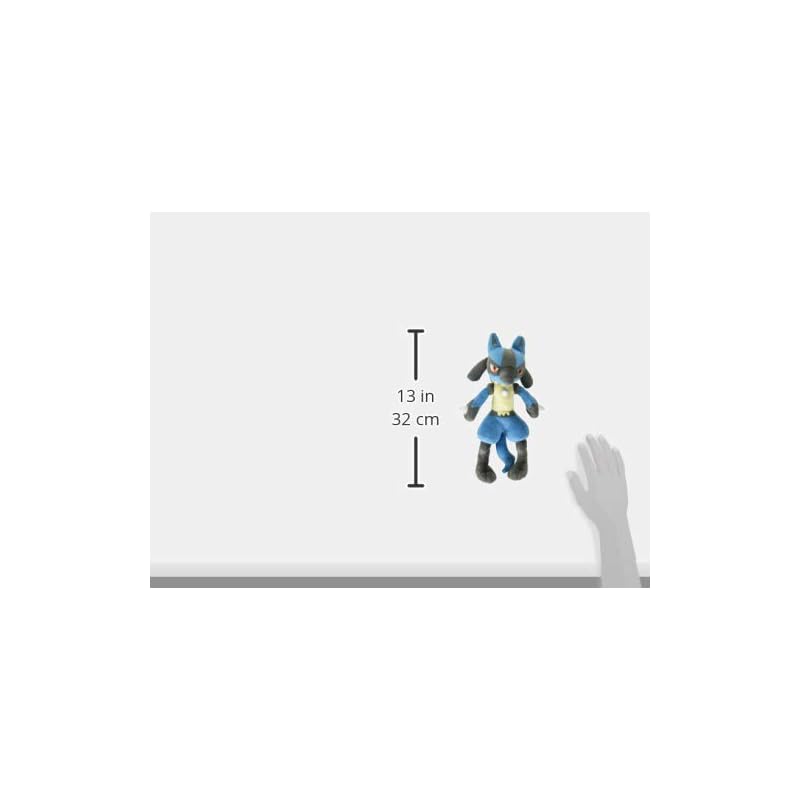 Sanei Boeki Pokemon ALL STAR COLLECTION Lucario (S) W10.5 X D10 X H29.5cm Plush Toy Pokemon PP12