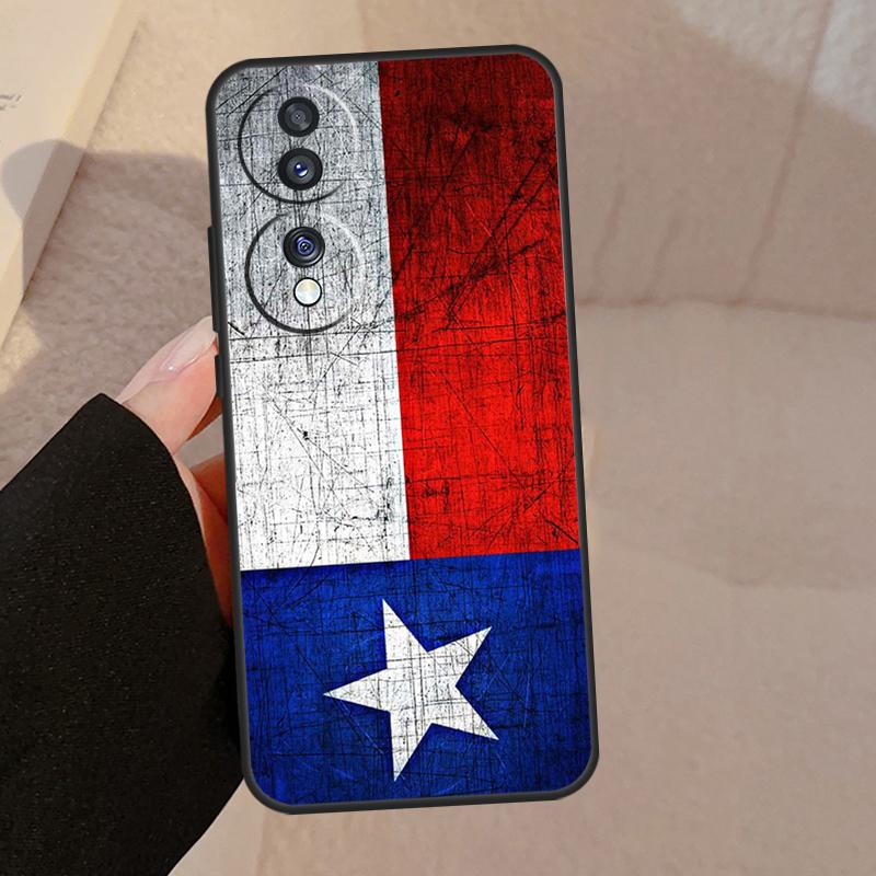 Texas Flag For Honor Magic V5 5 6 7 Pro Case For Honor 200 400 Lite 50 70 90 X8a X8b X9a X9b X9c Cover