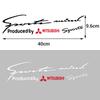 Car Headlight Eyebrow Vinyl Sticker Car Stickers for Mitsubishi L200 Xpander MPV Eclipse Cross Outlander Sport Mirage