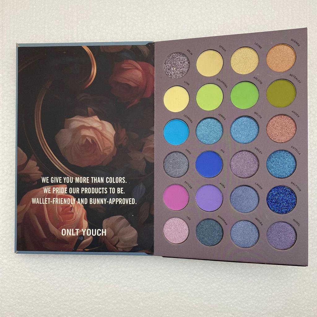 72-Color Long-Lasting Matte & Pearlescent Eyeshadow Palette