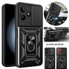 For Realme C53 4G Case Slide Camera Protect Armor Case For Oppo Realmi Realme C53 C 53 RealmeC53  Magnetic Holder Ring Cover