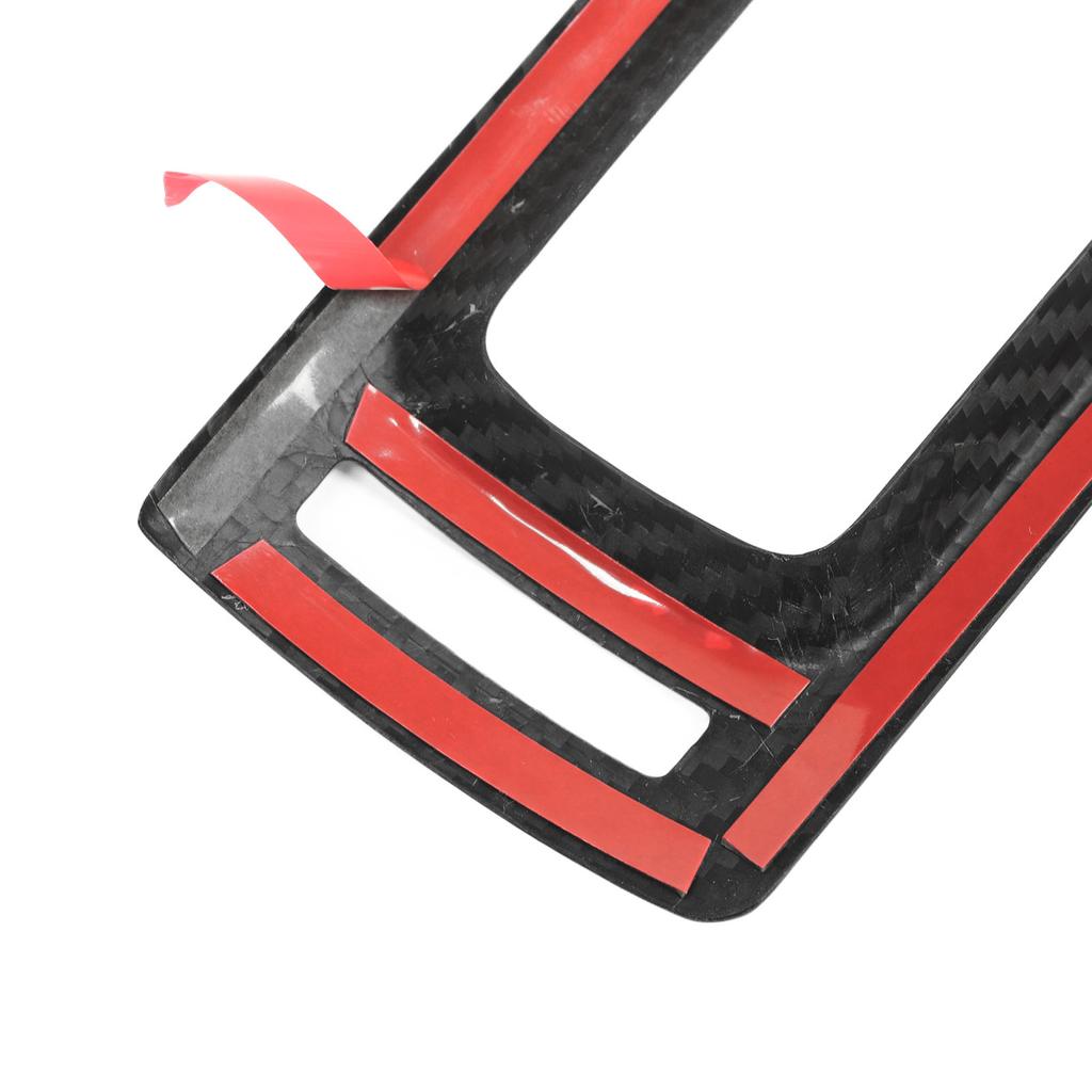 Dry Carbon Fiber Front AC Vent Outlet Frame Trim Center Dashboard Air Vent Cover Replacement for GR86 2022+