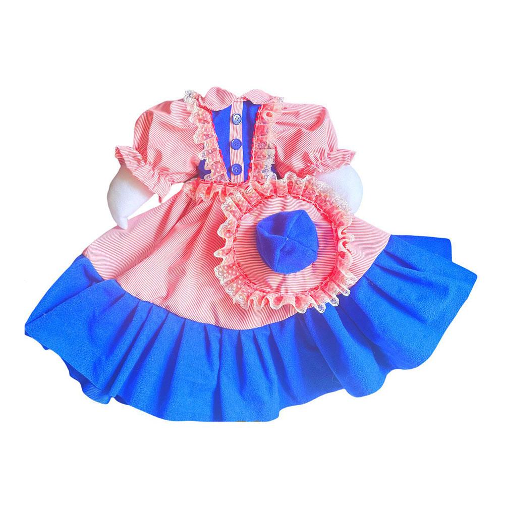 

Розовый наряд для крыльца гуся, платье подходит для статуи, прекрасный креатив для патио, праздничная одежда для вечеринки в виде гуся U2Z4 pink-1pcs