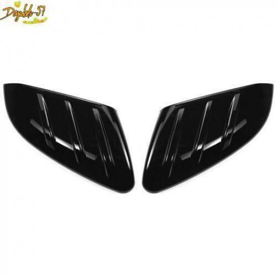 Gloss Black For Honda Civic 10TH 2016-21 Add On Rearview Mirror Cover Cap Trim