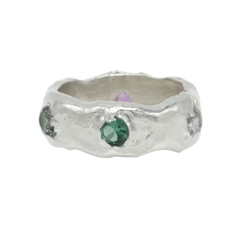 Studio Curve 7mm Stone Ring