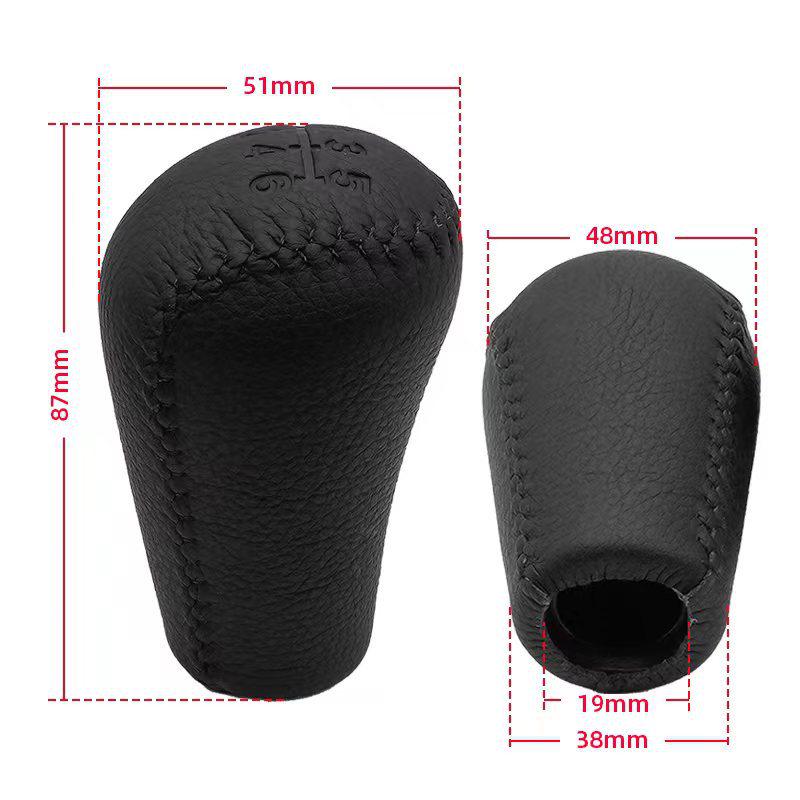 Czarna gałka zmiany biegów do Toyota Hilux dźwignia zmiany biegów