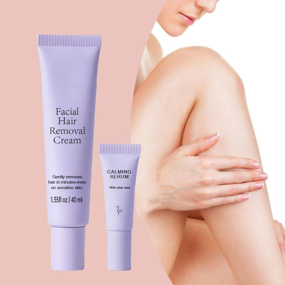 Non-irritating Hair Inhibitor Cream Nourish Depilatory Cream  Protect Pores