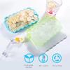 Reusable Silicone Ice Cube Tray with Removable Lids, BPA Free, Creative Honeycomb Cube Maker