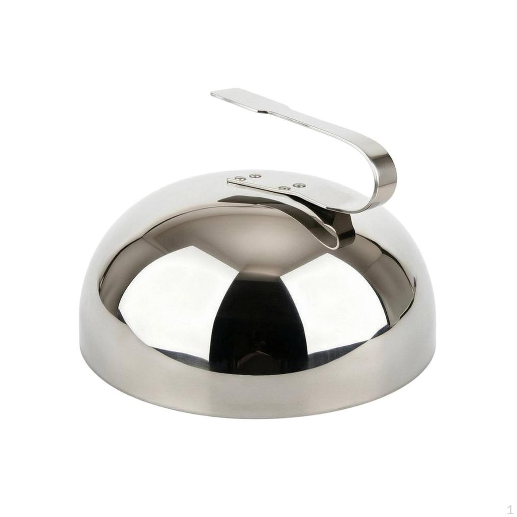 Grilling Lid with Handle Stainless Dome Domed for Home Cooks,