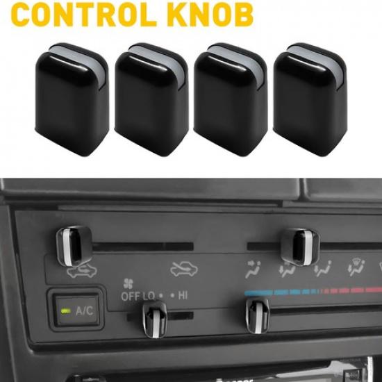For 1984-2002 Toyota Pickup Truck 4Runner AC Heater Dash Climate Control Knobs V