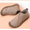Women's 2025 Winter Snow Boots: Velvet-Lined, Thick, Warm, Casual, Flat, Short Cotton Boots.