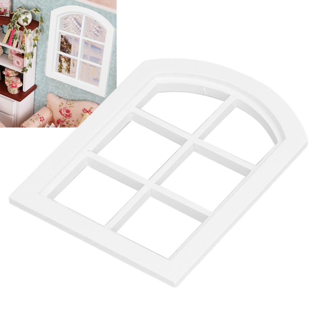 ature   Arched Window Furnishings with 6 Panes