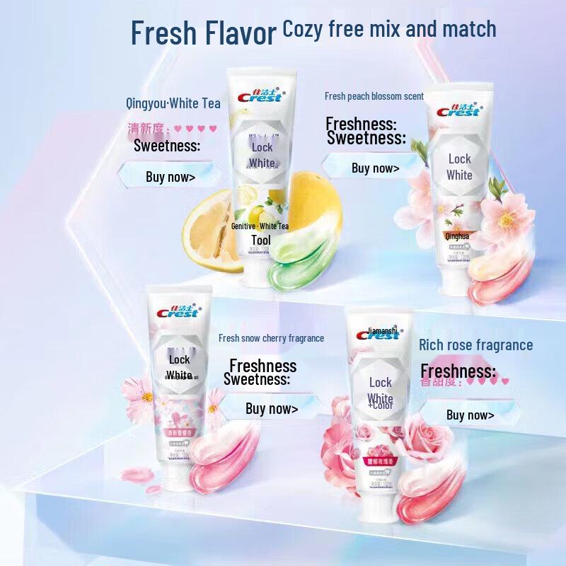 Crest Whitening Fluoride Toothpaste