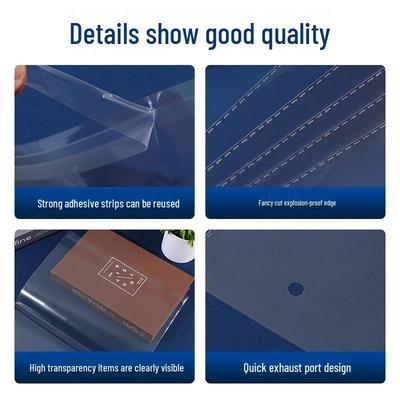 Transparent Self-Sealing OPP Shirt Packaging Bag