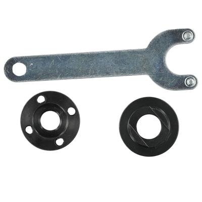 Dado flangiato interno esterno per smerigliatrice angolare, set di dadi flangiati interni ed esterni con chiave, nuovo