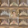 Luxury Rhinestone Wedding Crown, Retro Beauty Queen Headdress Accessories for Formal Parties, the First Choice for Gifts.