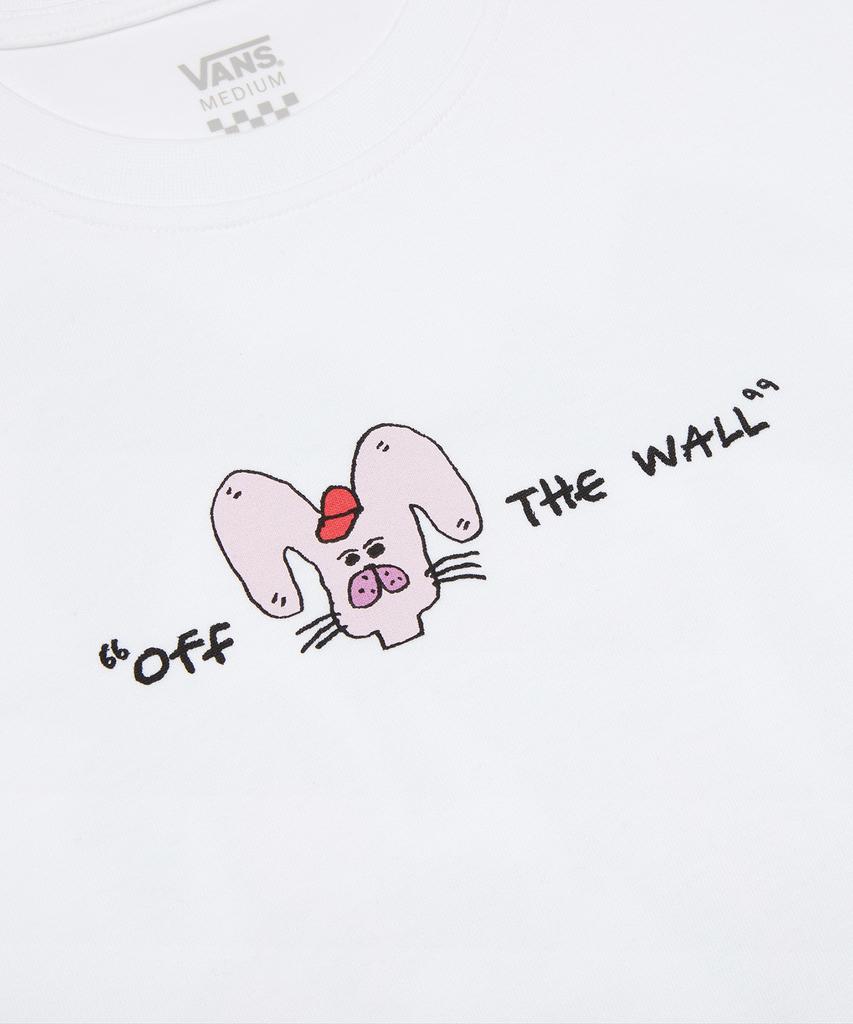 VANS Rabbit Short Sleeve Tee - White / Vn000Qf6Wht1