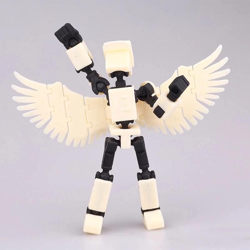 Titan13 Action Figure Multi Jointed Movable Nova Titan Lucky 13 Action Figure Poseable DIY Assembly Desk Ornament Dummy Gifts