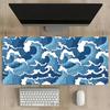 Great Wave Gaming Mouse Pad Large Desk Mat Japanese Ocean Extended Keyboard Mat Non Slip Gamer Carpet For Office Laptop Computer