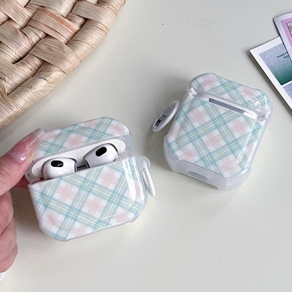 Polka dot bow four corners anti-drop applicable AirPods 1 protective case pro1/1/1 generation apple bluetooth headset case
