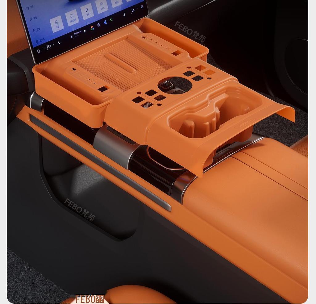 Jetour 700 Center Console Multi-function Storage Mat: Compatible with 26 Models