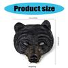 Realistic Bear Masquerades Mask Animal Head Half Face Mask for Halloween and Carnivals Parties Animal Costume Accessory