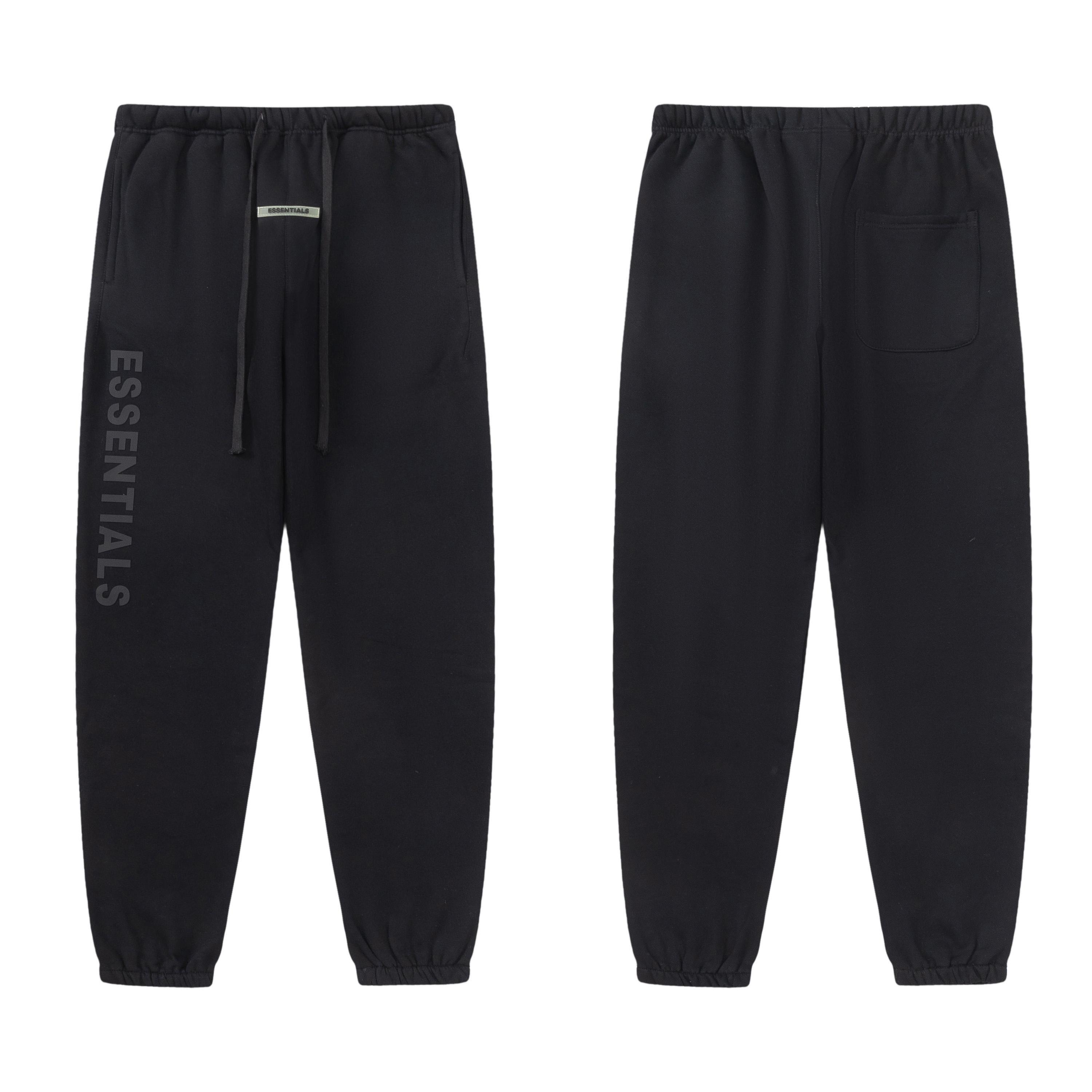 

ESSENTIALS Силиконовые брюки с буквами для мужчин, осенне-зимние спортивные штаны, высококачественные брюки из 100% хлопка, уличная одежда в стиле хип-хоп, брюки для пар S