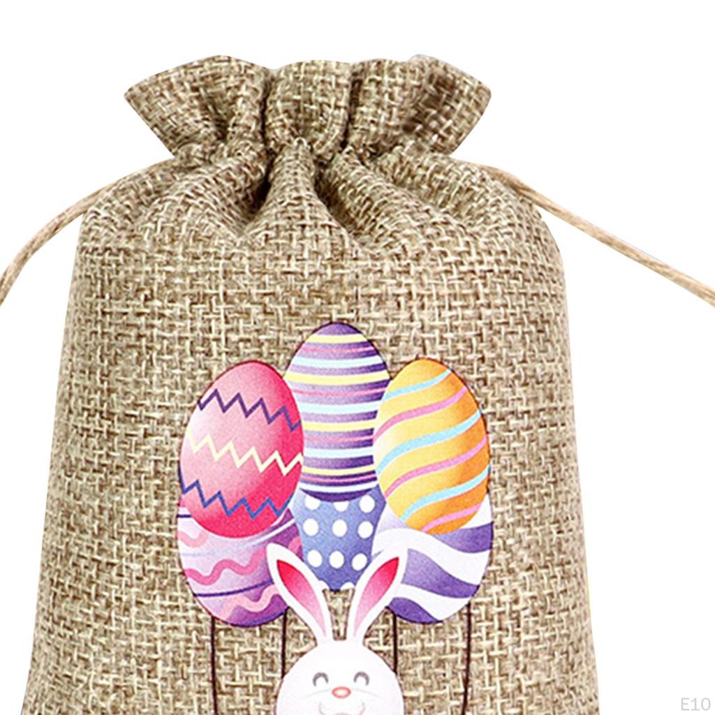 Drawstring Bag Easter Bunny Party Candy Treat for Wedding