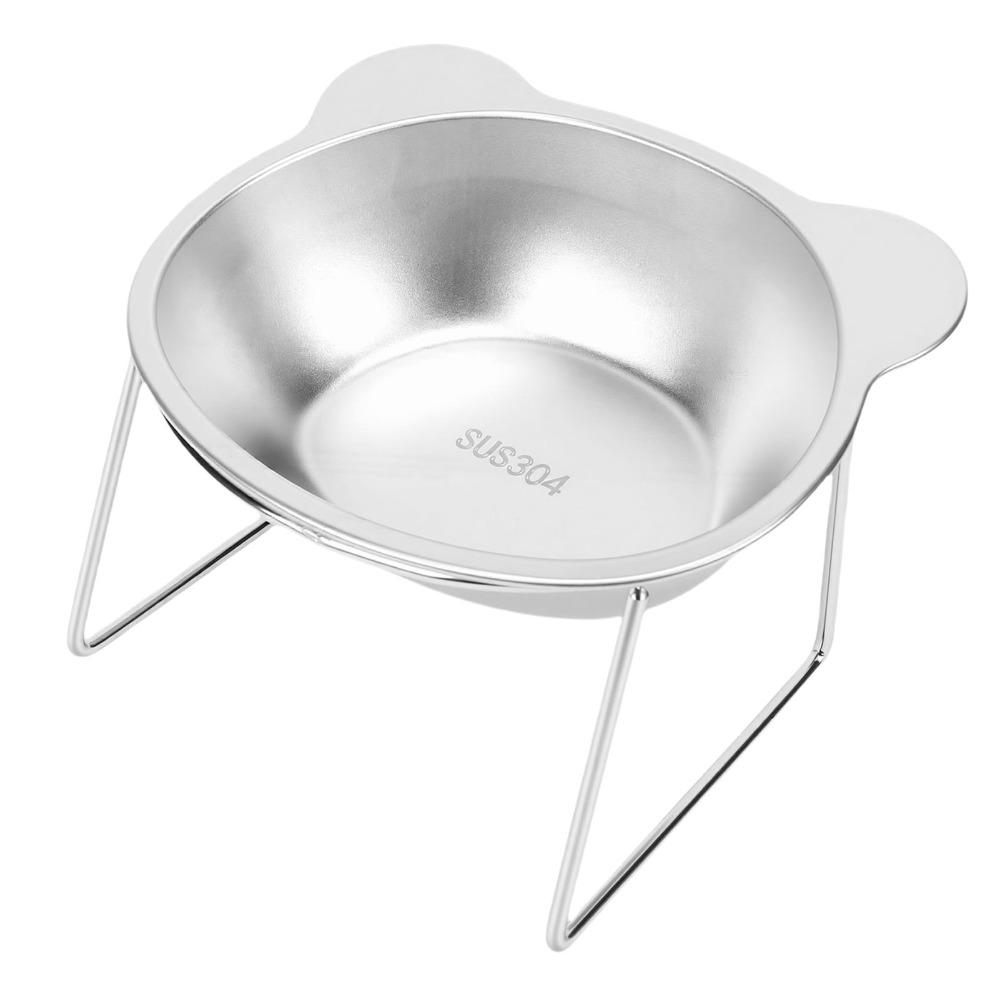 15° Tilted Elevated Pet Bowl 5.9" Wide Bowl Cat Food Bowl Durable Raised Cat Bowl Indoor Feeding