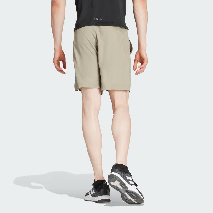 Adidas Gym+ Training Woven Shorts Sports Shorts Men's Green Gray IR5879