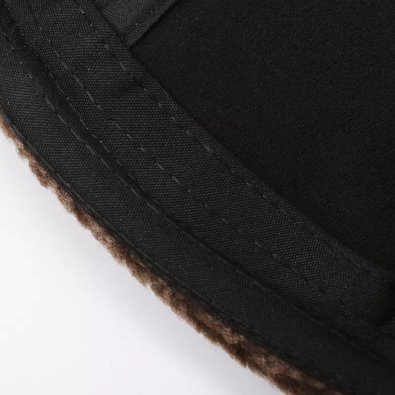 1 stk Herre Baseballcaps med øreklaffer Bomull Pu Varm Høst Vinter Tykke Luer