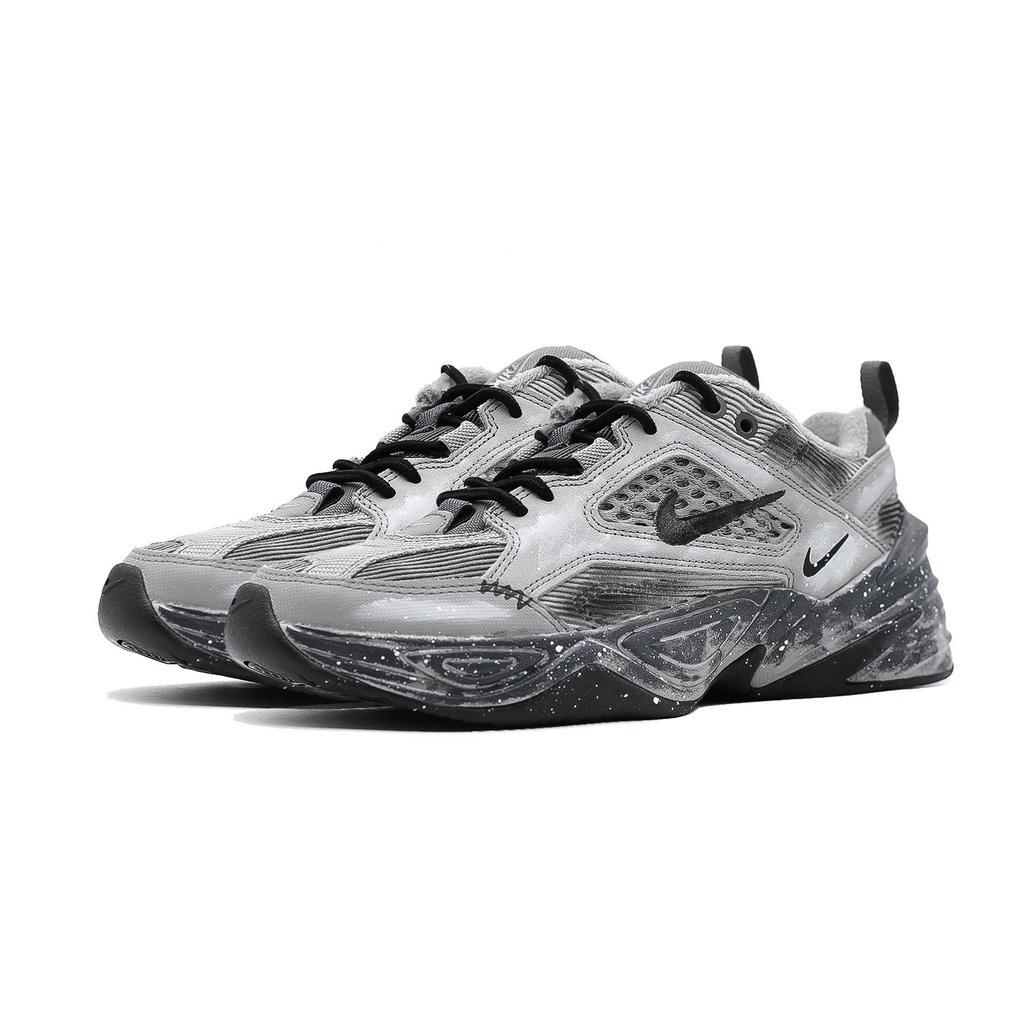Nike M2K Tekno Abriebfest Höhe Erhöhend Abriebfest Höhe Erhöhend Niedrig geschnitten Klobige Sneaker Unisex BV0074-001(Team140- s-box)