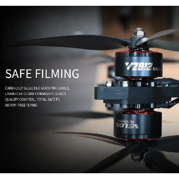 T-HOBBY T-Motor VELOX V2808 1300KV 1500KV 1950KV Motor W/4mm Shaft for RC 4-5inch Cinewhoop 7-8inch Long Range Cinelifter Drone