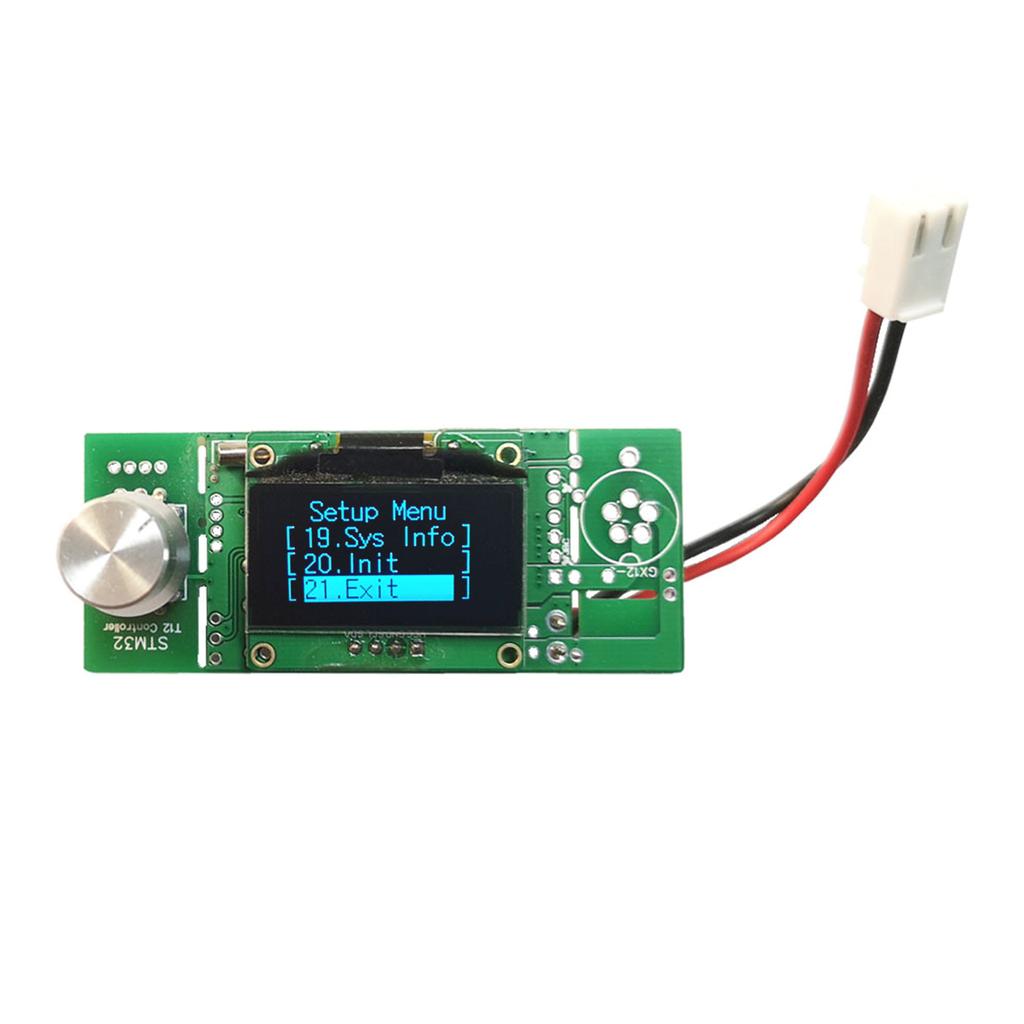 T12 Digital Soldering Station DIY Kits Temperature Controller T12 Welding Console Stm32 Oled 2.1s Large Led