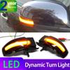 2x Dynamic Blinker For VW Touran 1T1 1T2 2003 2004 2005 2006 2007 2009 LED Turn Signal Light Side Lamp Arrow Mirror Indicator