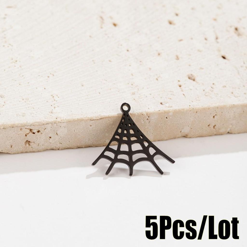 2025 DIY Stainless Steel Cross Pendant Necklace Accessories - 5-Pack