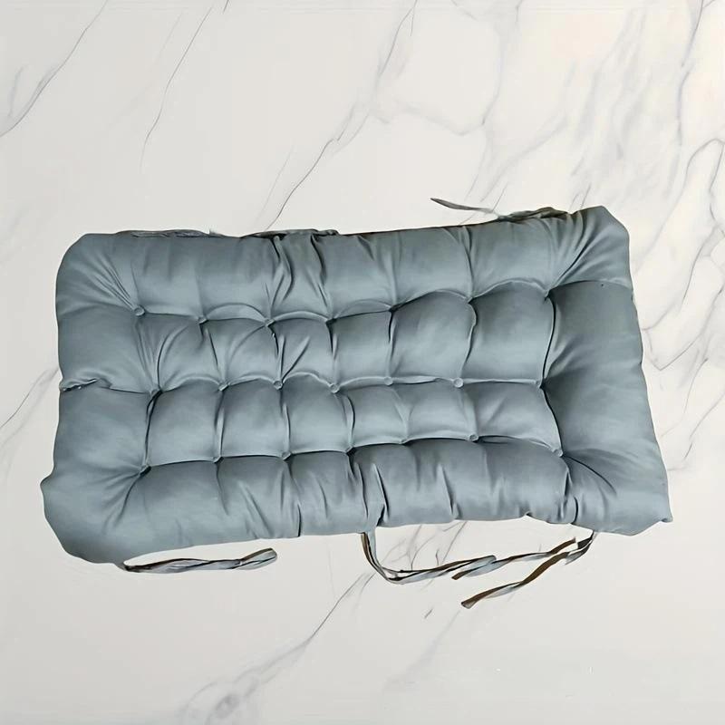 Modern Style Office Integrated Backrest Cushion Solid Color Thicken Student Dormitory Sedentary Chairmat Home Chair Back Cushion